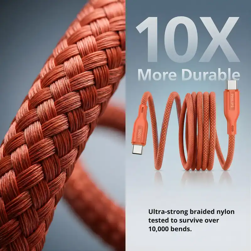 DLC7130CR CtoC 1M 100W MAGNETIC ORANGE6