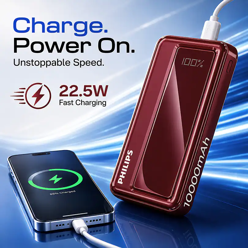 DLP1711NR 10K RED Power Bank (5)