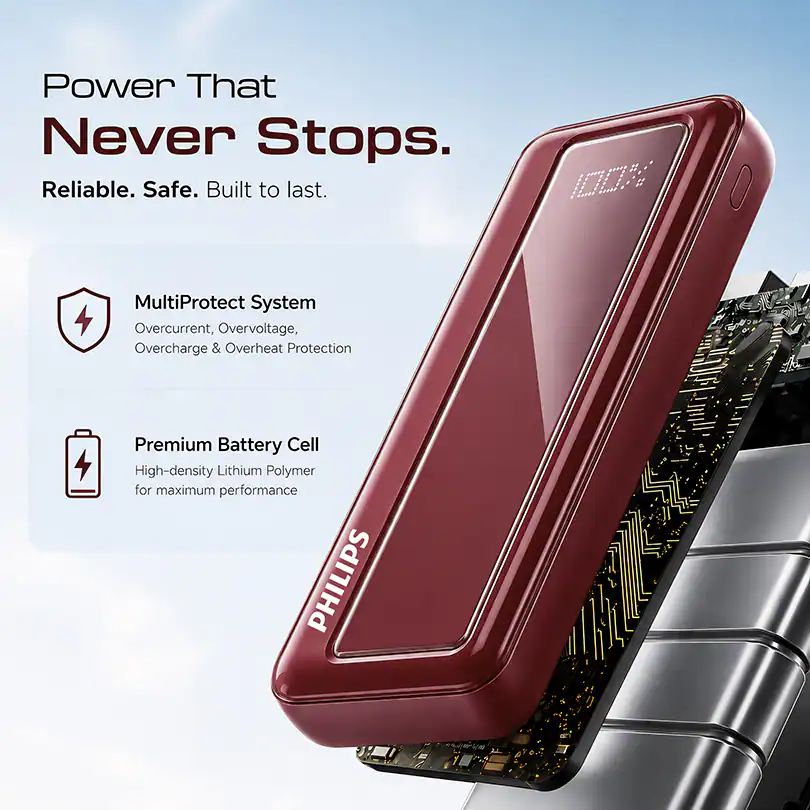 DLP1711NR 10K RED Power Bank (6)