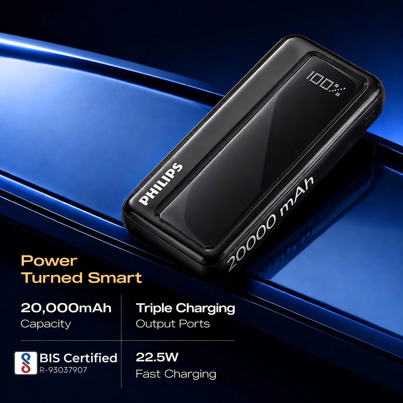 (NEW Redesign) DLP1721NB 20K BLACK Power Bank - 2