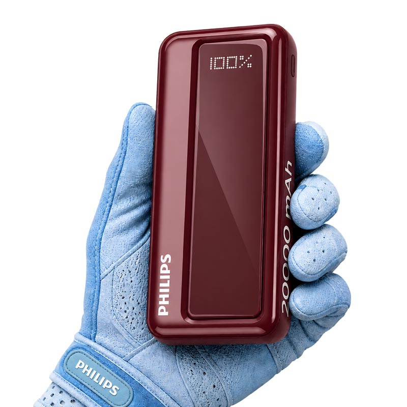 (NEW Redesign) DLP1721NR 20K RED Power Bank - 1
