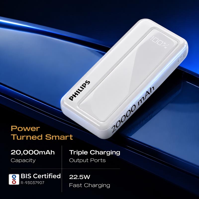 (NEW Redesign) DLP1721NW 20K WHITE Power Bank - 2