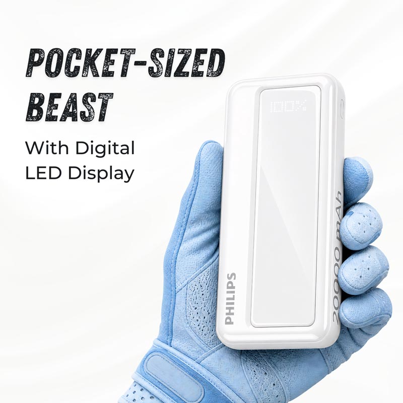 (NEW Redesign) DLP1721NW 20K WHITE Power Bank - 9