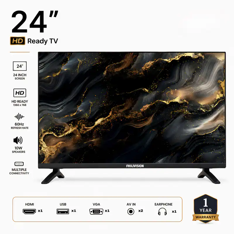 FHILIVISION 24 inch HD READY TV (HD24D1M19) (5)