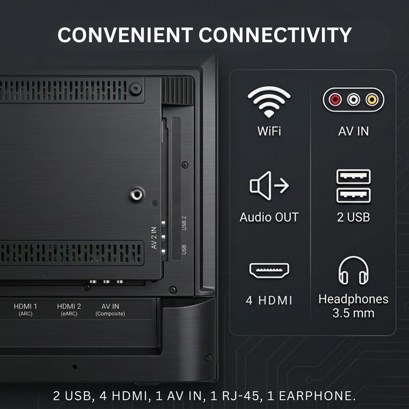 Huidi 43 inch 4K Google TV catalog - 20
