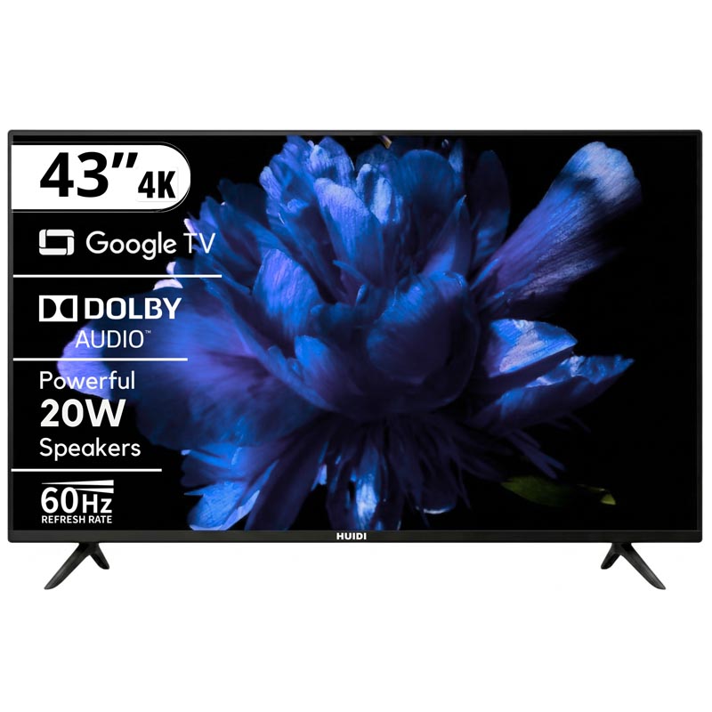 Huidi 43 inch 4K Google TV catalog - 1