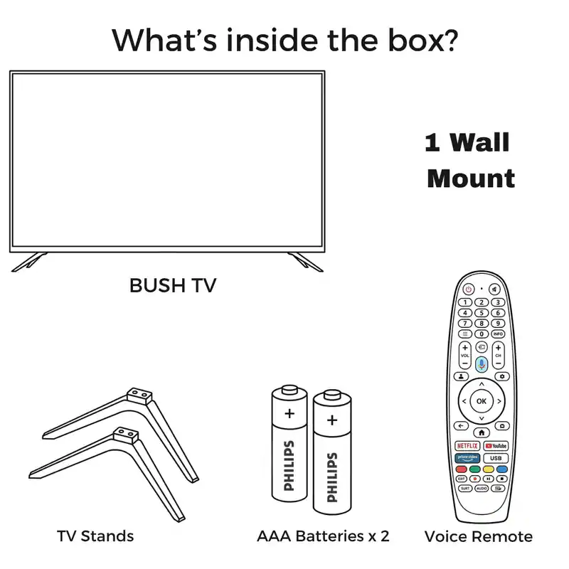 BUSH 32 inch Google TV (HD4FS) (1)