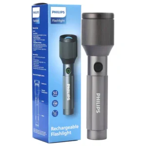 Philips SFL214256 LED Rechargeable Flashlight