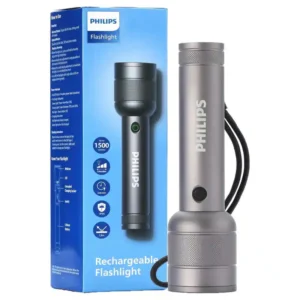 Philips SFL6166R56 LED Rechargeable Flashlight.