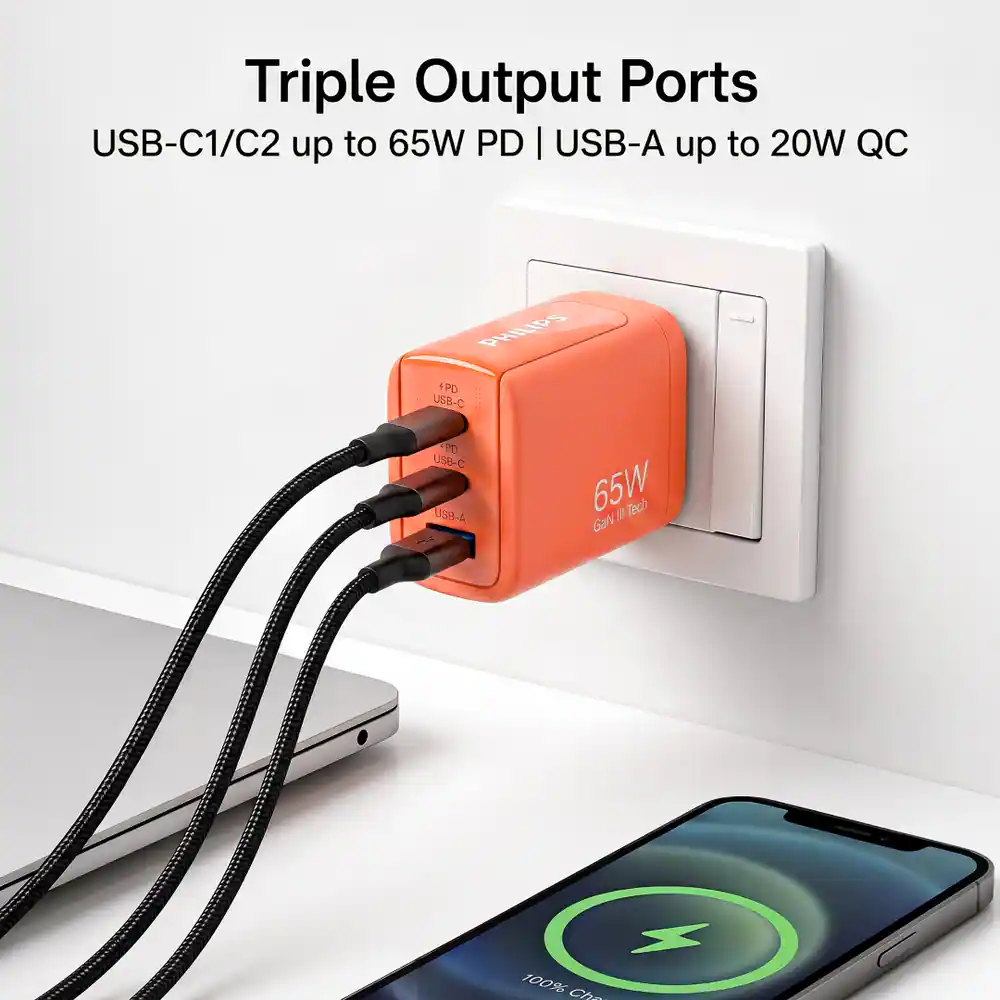 Philips Adapter 65W DLP6331NO (3)