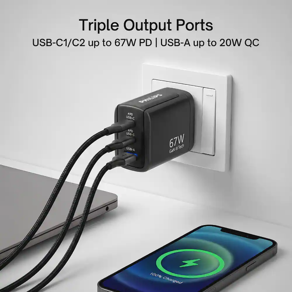 Philips Adapter 67W DLP6331CB (3)
