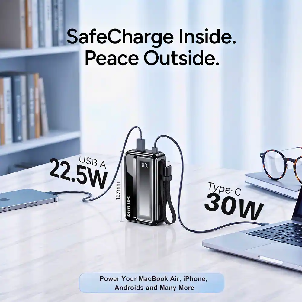 DLP2711NB Power Bank 10K 5